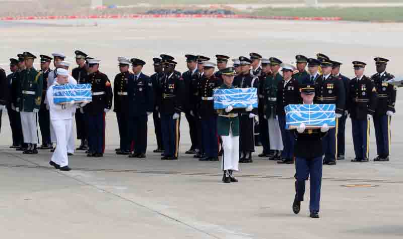 Kuzey Kore Amerikan askerlerin kalıntılarını ABD’ye iade etti