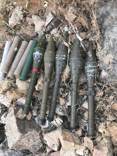 Son dakika haber: PKK’ya çok ağır darbe! Gizlenmiş çuval içerisinde ele geçirilenler...