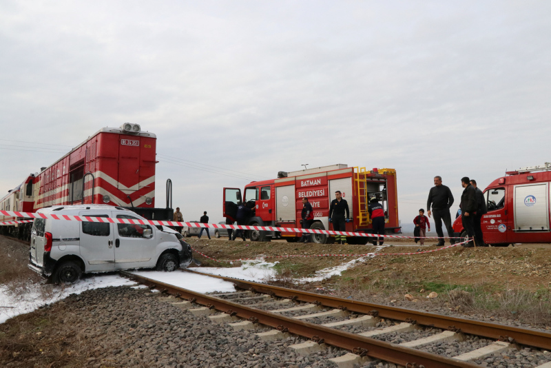 Batman’da tren kazası! Yaralılar var