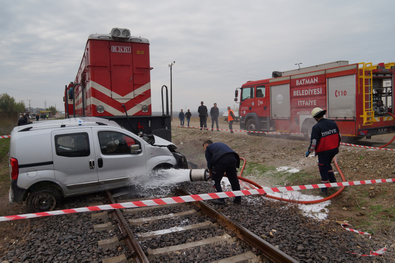 Batman’da tren kazası! Yaralılar var