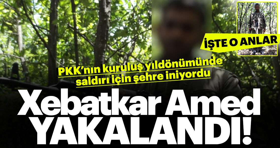 PKK’nın bombalı eylem organizatörü eylem için şehre geldi, paketlendi!