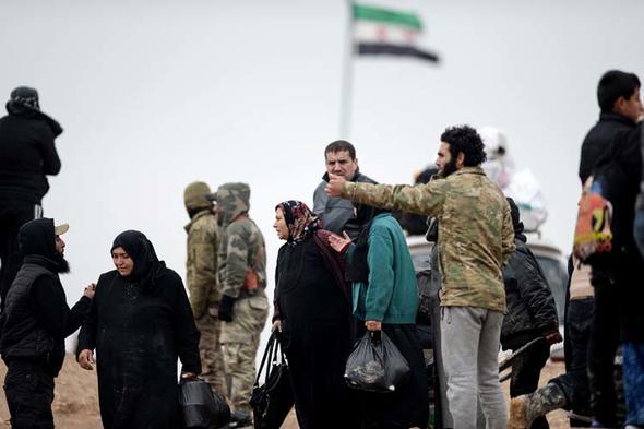 Sınırda dikkat çeken hareketlilik… Çok çarpıcı görüntüler…