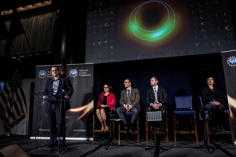 Son dakika haberi: Kara delik gizemi ile ilgili dünya tarihinde bir ilk! İşte ilk kez görüntülenen kara delik