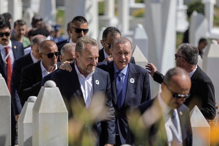 Başkan Erdoğan Bilge Kralın kabrinde!