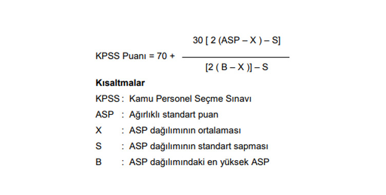 KPSS puan hesaplama nasıl yapılır? 2019 KPSS puanı nasıl hesaplanır?