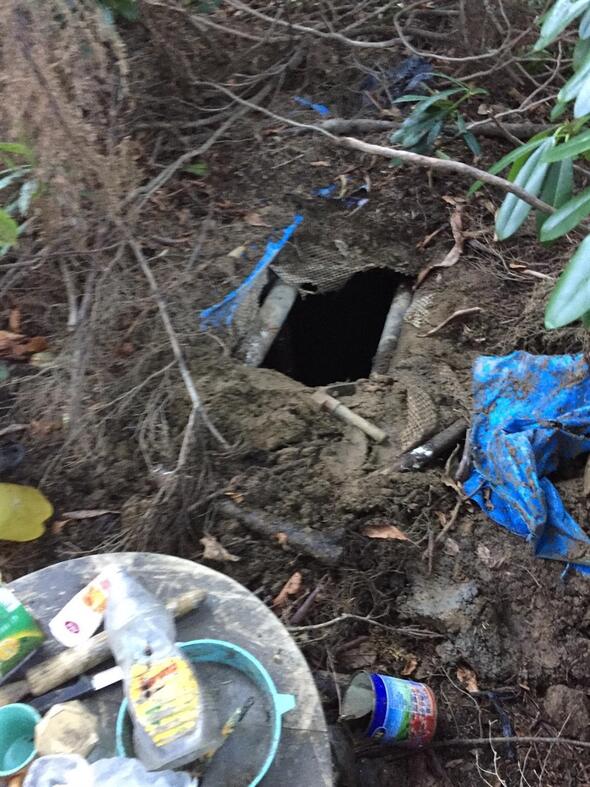 Giresun’da PKK’lıların kullandığı sığınak bulundu