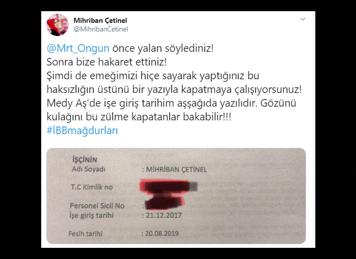 İmamoğlu’nun işçi kıyımı bahanesi yalan çıktı! İşte belgesi...