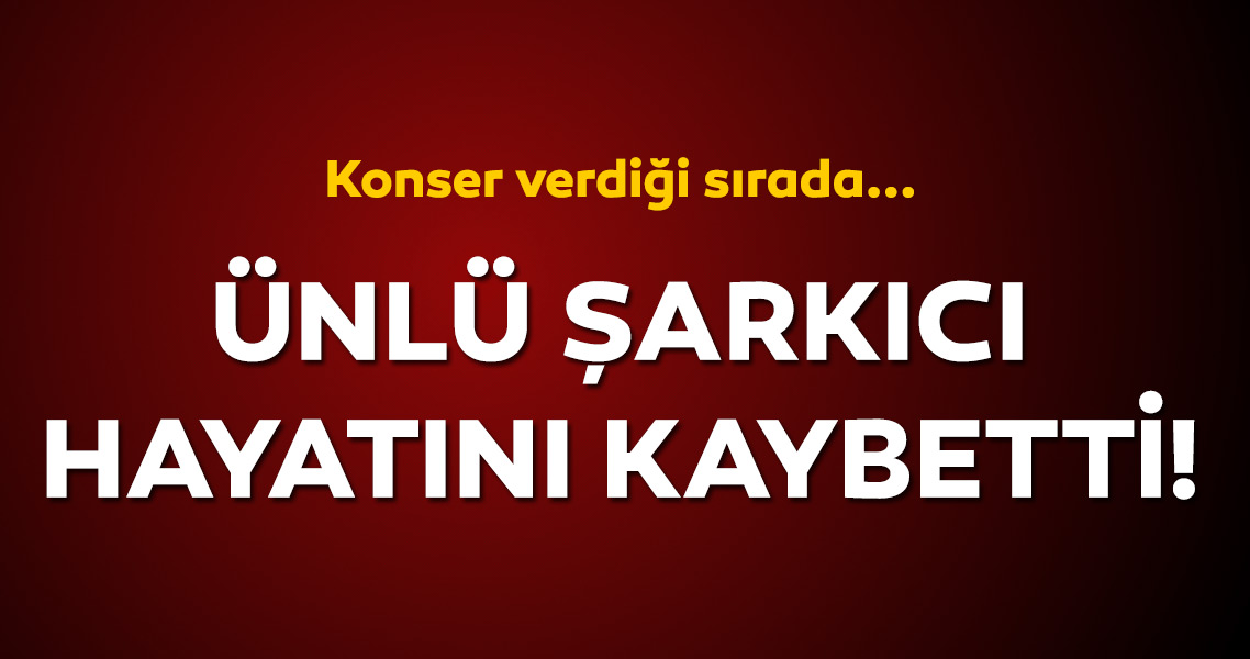 Son dakika haber: Ünlü şarkıcı konser sırasında sahnede acı içerisinde kıvranarak hayatını kaybetti! Büyük şok