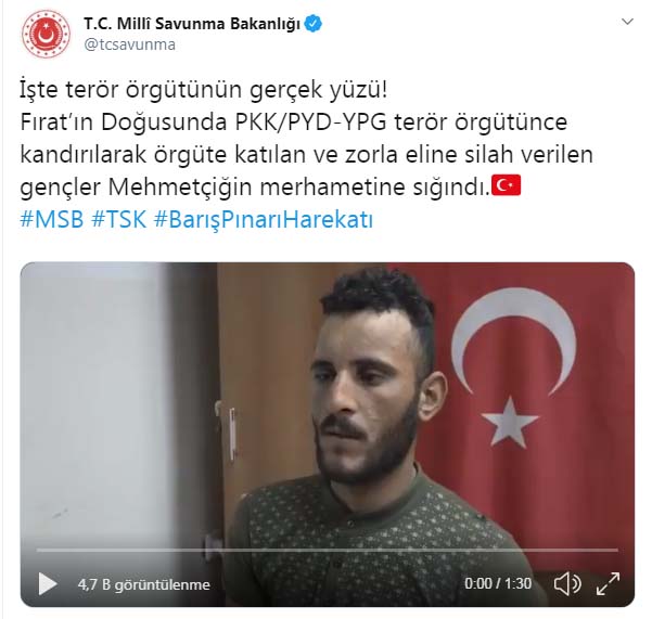 Teslim olan teröristten şok sözler! İşte detaylar...