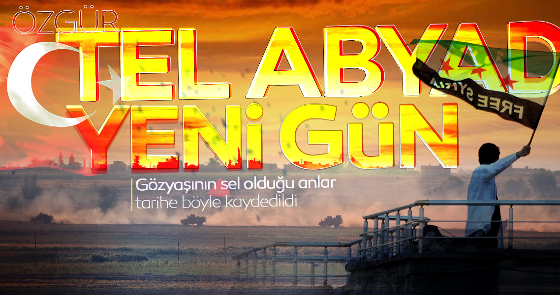 Son dakika! Özgür Tel Abyad’da yeni gün... Barış Pınarı ile sevinç göz yaşları sel oldu