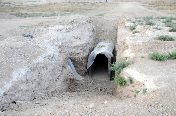 Arama tarama çalışmaları sırasında ortaya çıktı Terör örgütü PKK/YPG Tel Abyad’ı köstebek yuvasına çevirmiş!