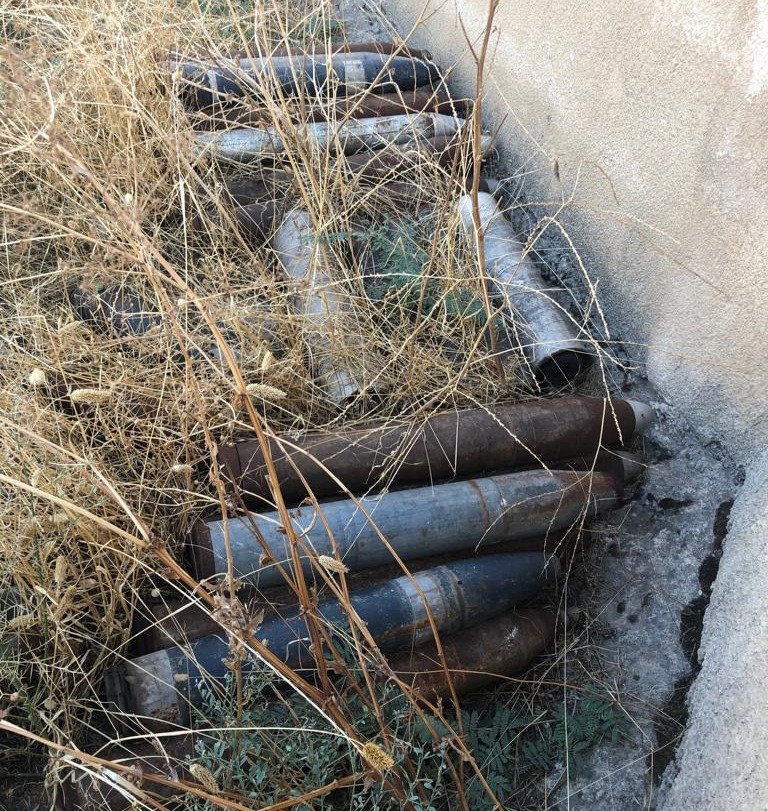 Son Dakika: MSB duyurdu! Tel Abyad’da PKK/YPG’li teröristlere ait 285 ağır silah mühimmatı ele geçirildi