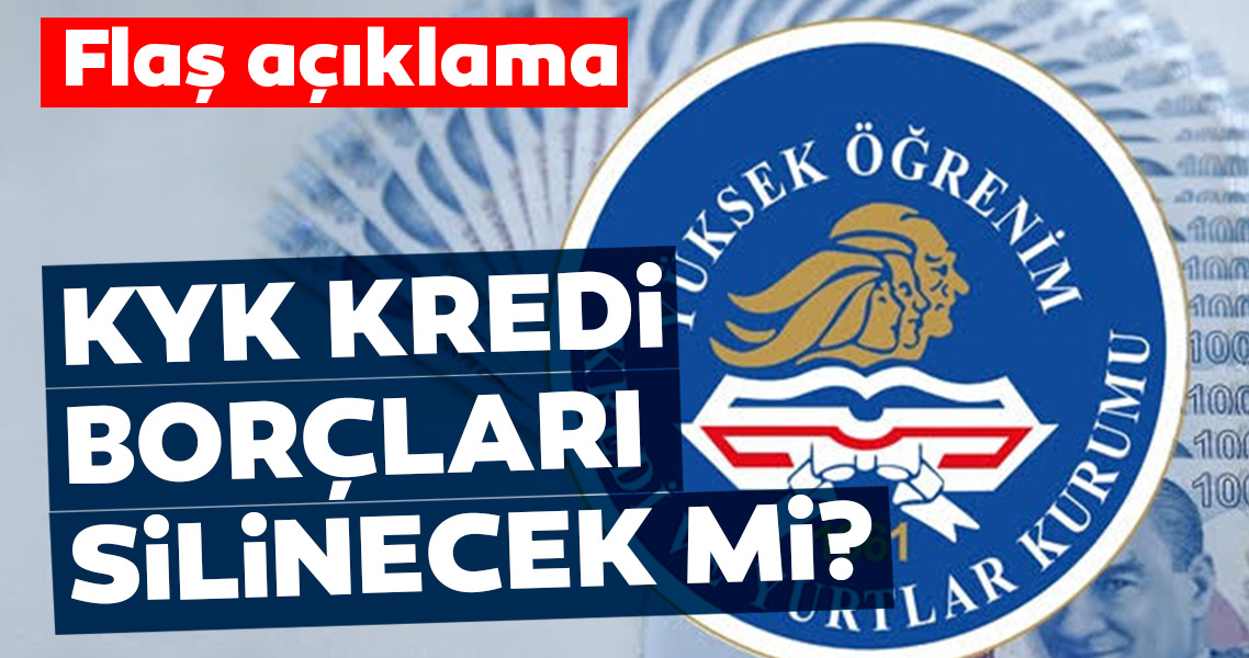 Başkan Erdoğan açıkladı: KYK kredi borçları silinecek mi? KYK borcu affı kapsamında çok önemli açıklama
