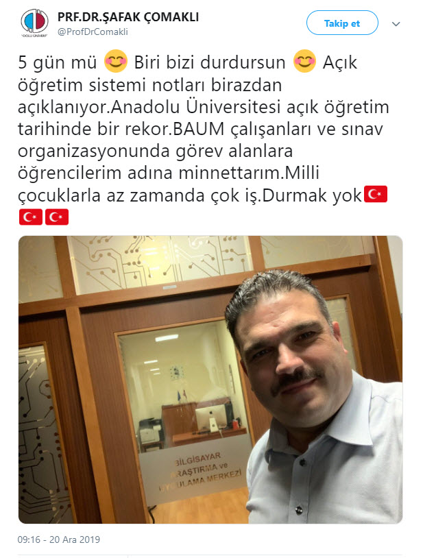 AÖF sınav sonuçları açıklandı! 2019 Anadolu Üniversitesi öğrenci girişi ile AÖF sınav sonucu sorgula