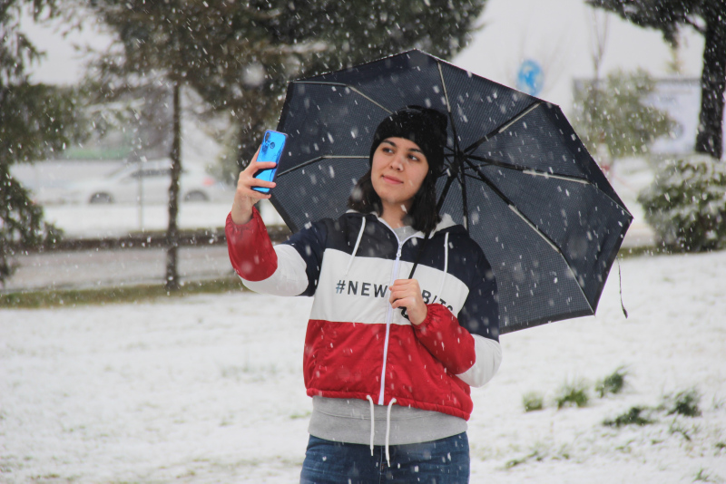 İstanbul’un yanı başındaki Kocaeli beyaza büründü