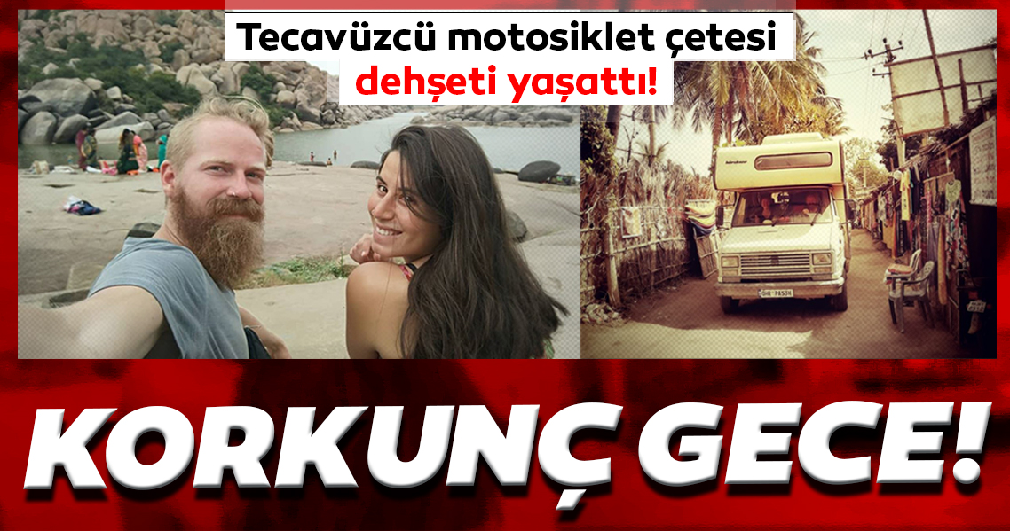 Tacizci ve tecavüzcü motosiklet çetesinden son dakika! Panik anlarını sosyal medyadan paylaştılar...