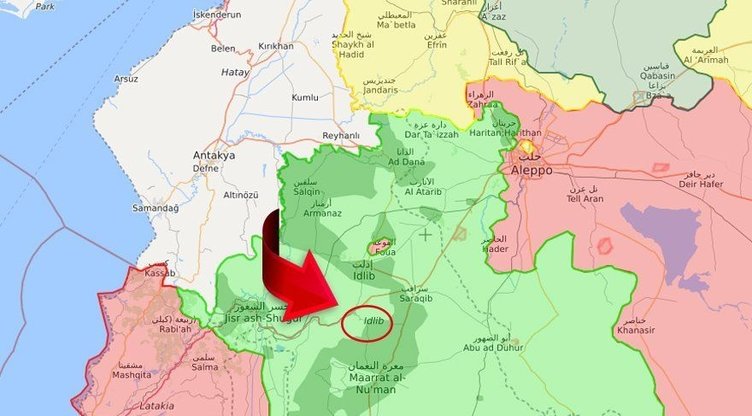 İdlib Suriye’de mi? İdlib haritada nerede, nüfusu kaç?