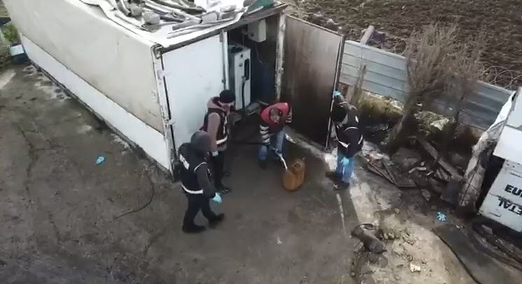 Son dakika: Kaçak akaryakıtları yerin altından böyle çıkardılar