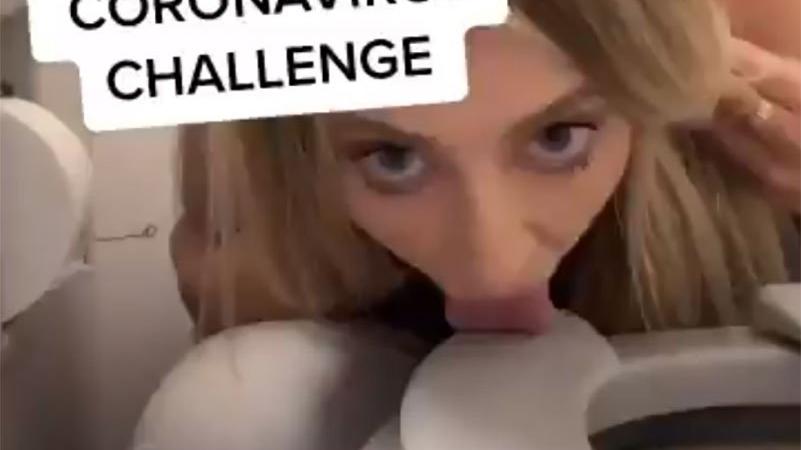 SON DAKİKA: TikTok fenomeninden skandal corona virüsü videosu! Görenler dehşete kapılıyor...
