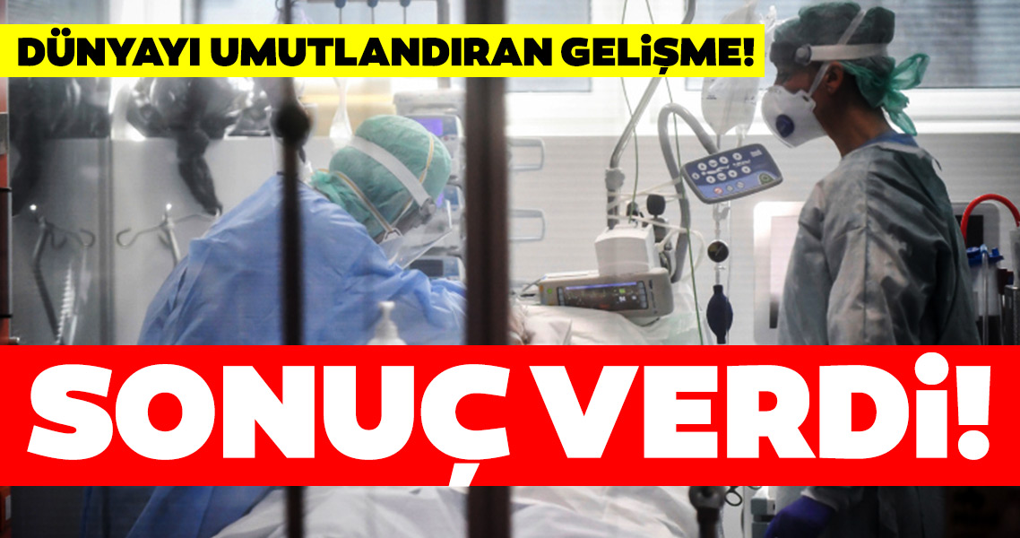 Corona virüsü son dakika haberi: Tedavi için umut ışığı doğdu! Corona virüsü olan 79 yaşındaki hastaya verilen ilaç...