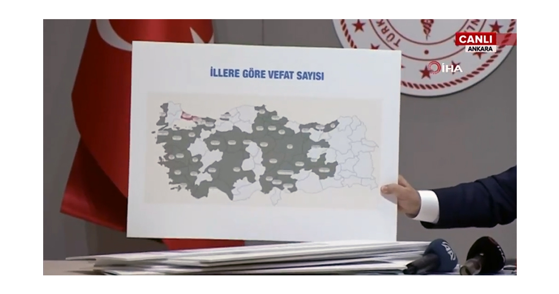 Corona virüsü olan iller son dakika açıklandı | Hangi ilde kaç corona virüs vakası var? İşte il il corona virüsü vaka ve ölü sayıları...