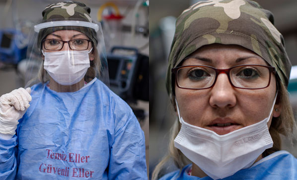 Acil servisin maskeli kahramanları!