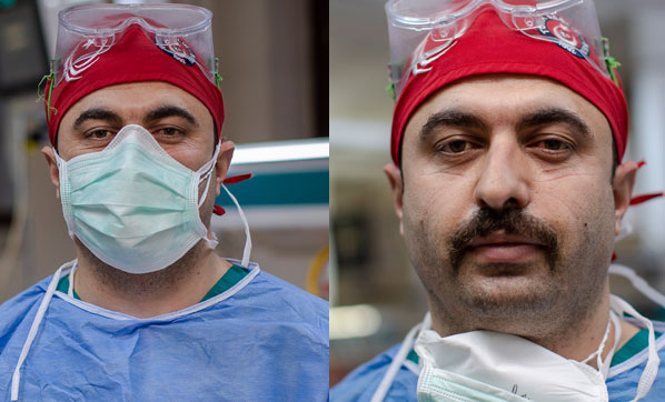 Acil servisin maskeli kahramanları!