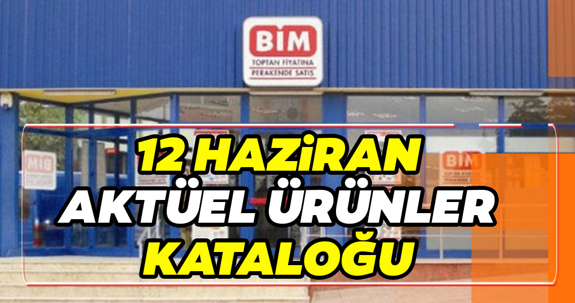 Bim 12 Haziran 2020 Aktuel Urunler Katalogunda Yuzunuzu