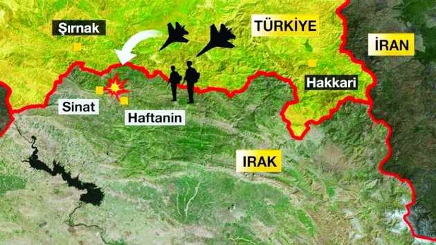 Son dakika: Haftanin’e hava harekatı: Haftanin nerede, hangi ülke topraklarında?