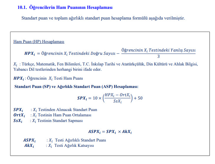 MEB ile LGS sözel ve sayısal puan hesaplama nasıl yapılır? Liselere Geçiş Sistemi LGS puan hesaplama işlemi 2020