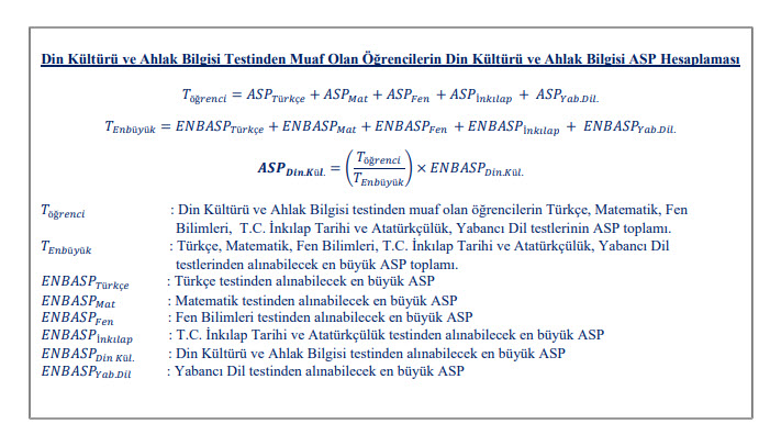 MEB ile LGS sözel ve sayısal puan hesaplama nasıl yapılır? Liselere Geçiş Sistemi LGS puan hesaplama işlemi 2020