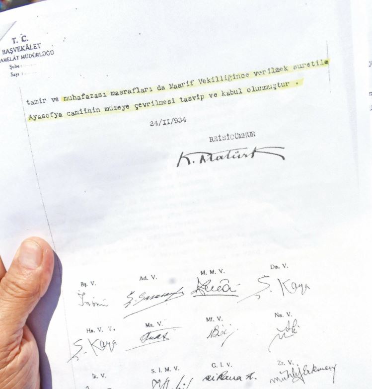 Ayasofya gerçekleri ortaya çıktı! Belgeler ortada bir sahtekârlık var