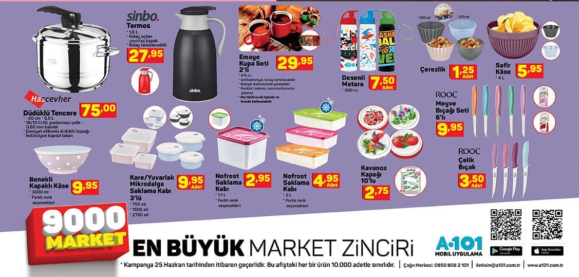 A101 aktüel ürünler kataloğu ile indirim bugün başlıyor! A101 aktüel ürünler listesinde buzdolabından televizyona...