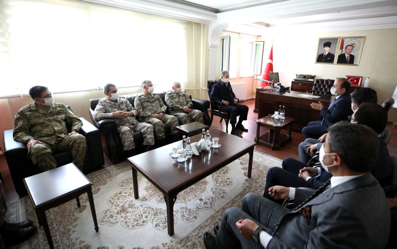 Karargahın yoğun mesaisi