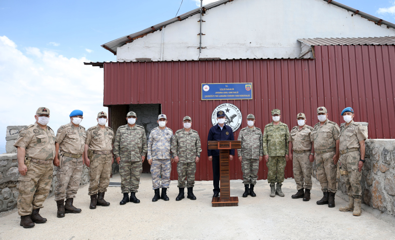 Karargahın yoğun mesaisi