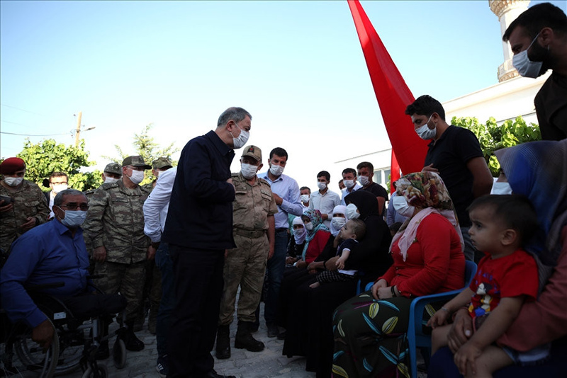 Karargahın yoğun mesaisi