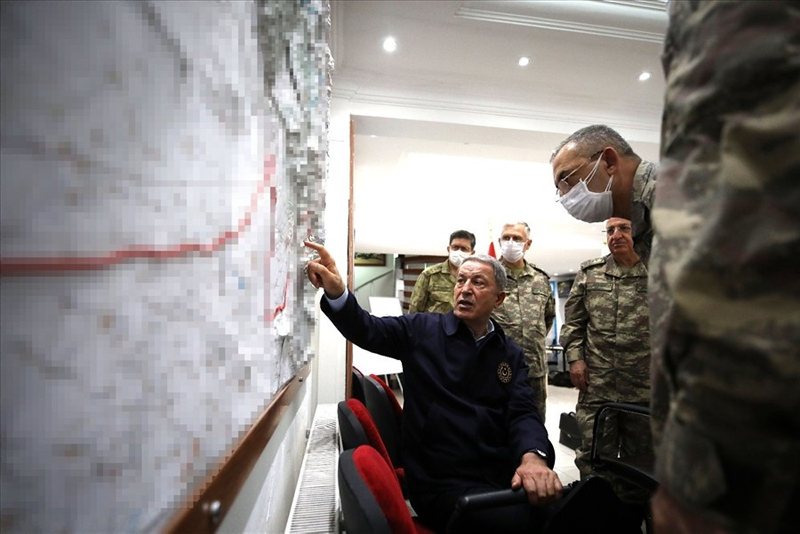 Karargahın yoğun mesaisi