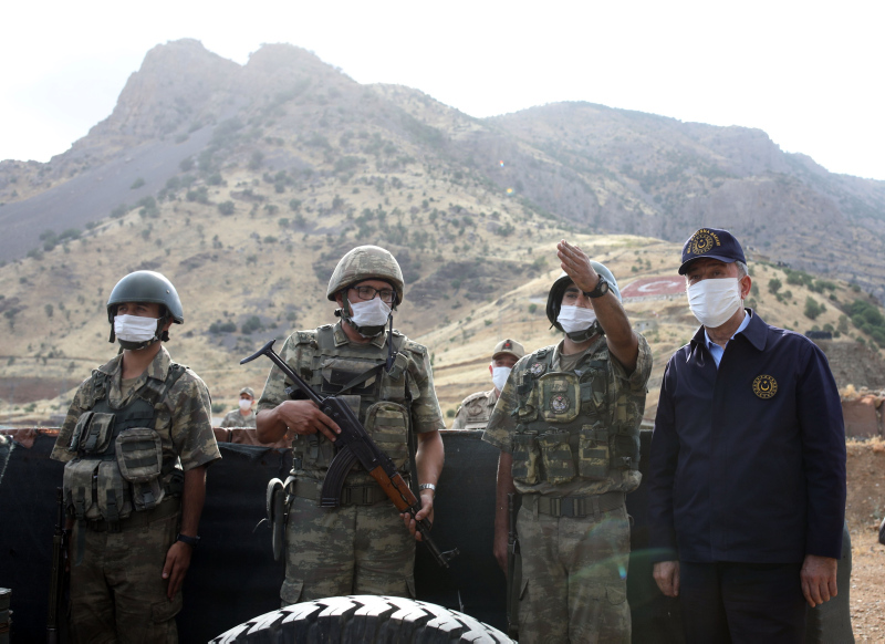 Karargahın yoğun mesaisi