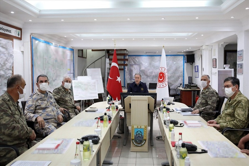 Karargahın yoğun mesaisi