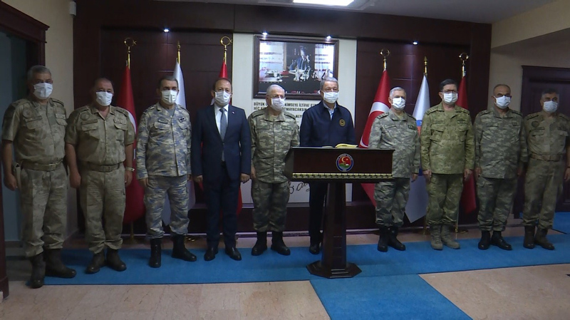 Karargahın yoğun mesaisi