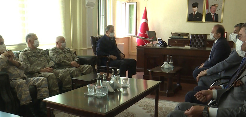 Karargahın yoğun mesaisi