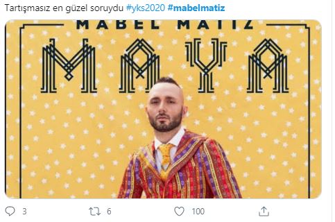 Son dakika: YKS’nin TYT oturumuna Mabel Matiz sorusu damga vurdu! Sosyal medya bu soruyu konuşuyor...