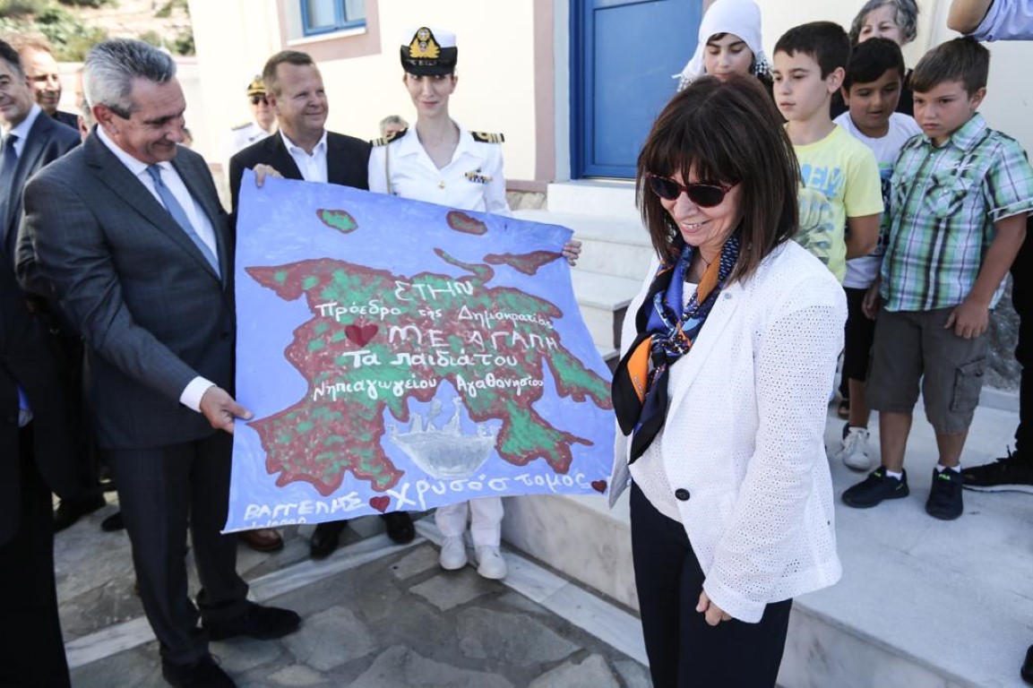 Yunan Cumhurbaşkanı’ndan tahrik! Eşek Adası’nda skandal ifadeler...