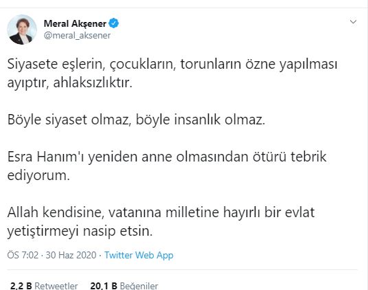 Bakan Berat Albayrak ve Esra Albayrak’ın 1 günlük bebeklerini bile hedef aldılar! Alçak paylaşıma gözaltı...
