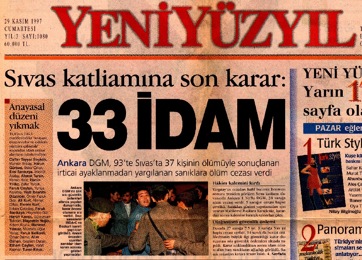 Büyük acının 27. yıldönümünde sis perdesini aralıyoruz! Sivas Katliamında cevapsız sorular...