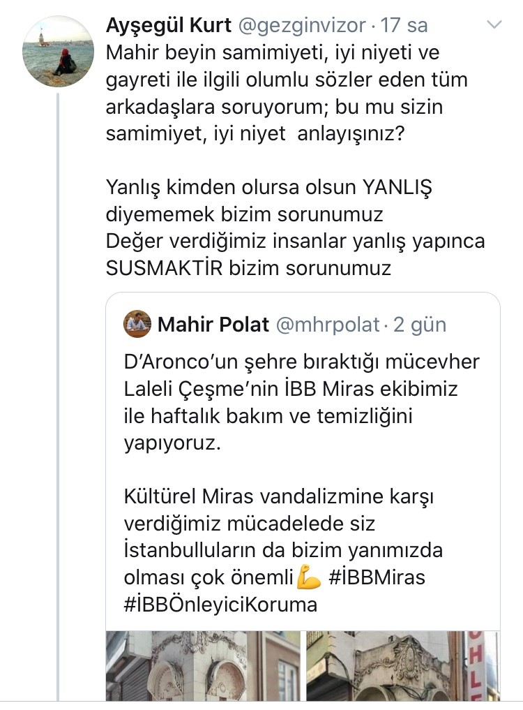 Laleli Çeşmesi için İBB’den dalga geçer gibi açıklama: O fotoğraf zaten viral olmuştu