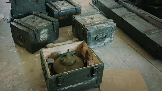 Libya ordusu Hafter milislerinin sivil yerleşimlere tuzakladığı mayınları sergiledi