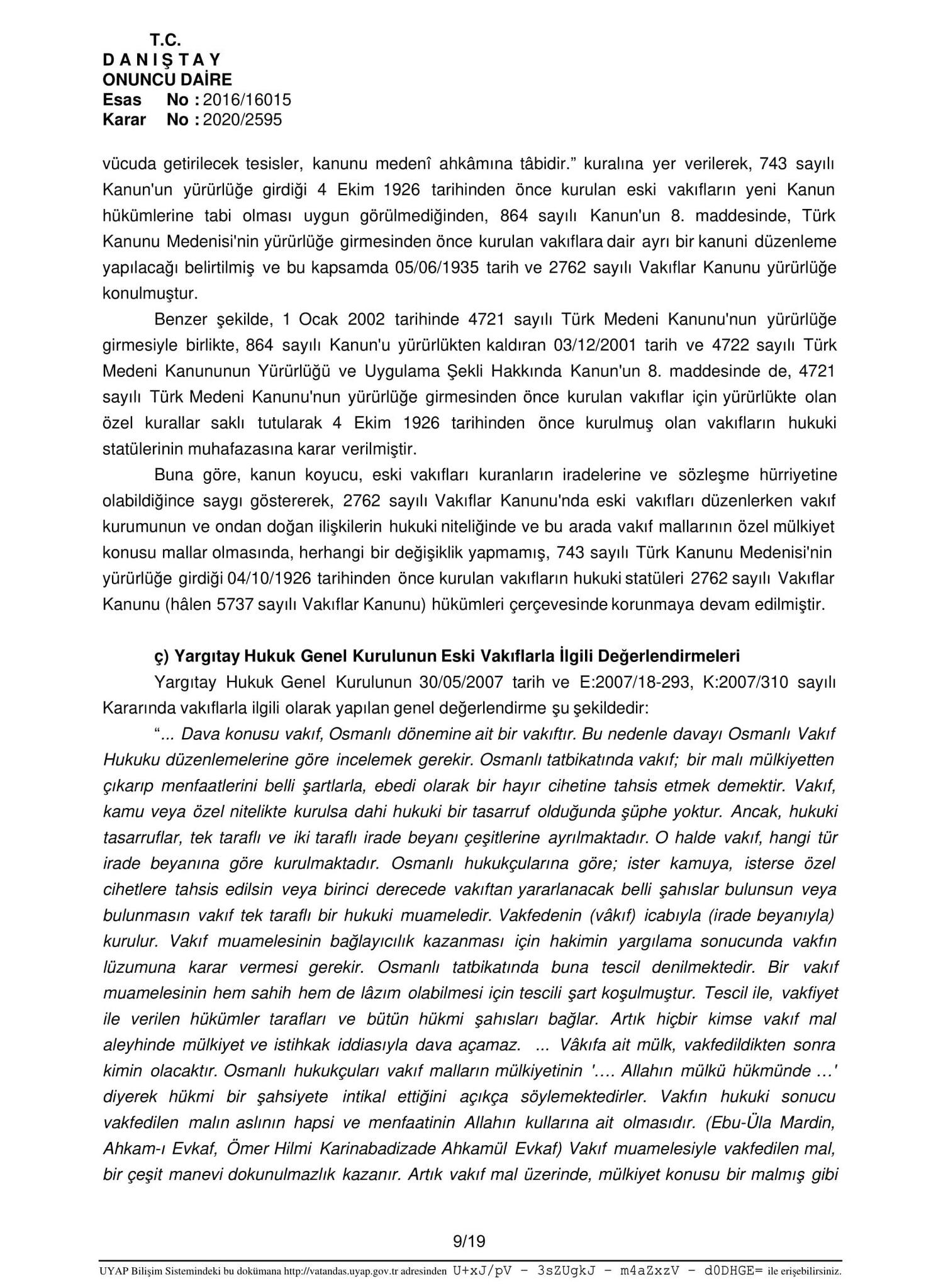 SON DAKİKA... Danıştay Ayasofya kararını açıkladı! Ayasofya ibadete açılıyor