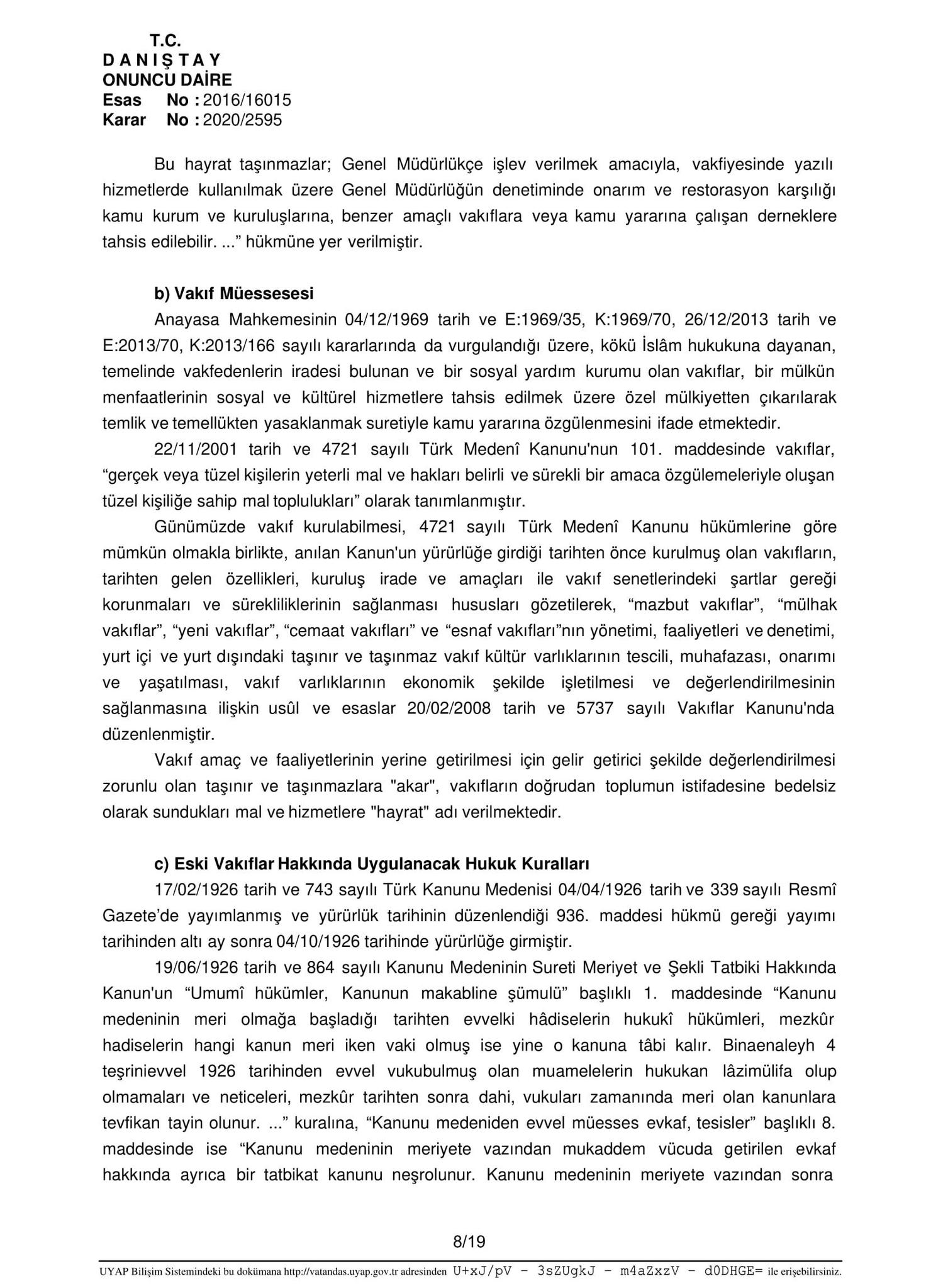 SON DAKİKA... Danıştay Ayasofya kararını açıkladı! Ayasofya ibadete açılıyor