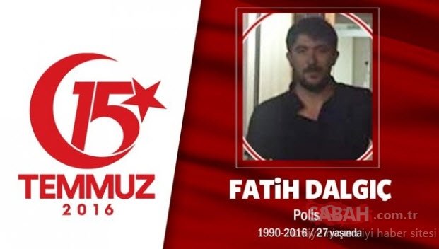 15 Temmuz Şehitleri’nin gözyaşlarına boğan hikayeleri! Vatan size minnettar